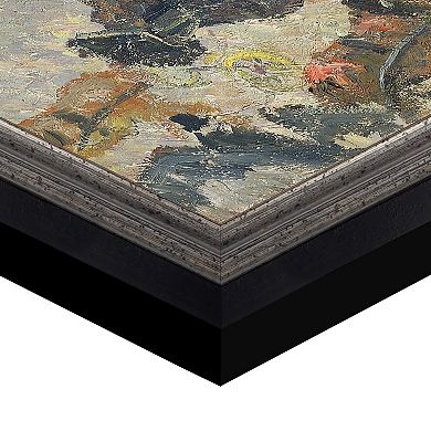 Masterpiece Boulevard des Italiens Framed Canvas Wall Art