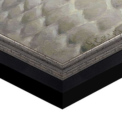 Masterpiece Rainy Day in Paris Framed Canvas Wall Art