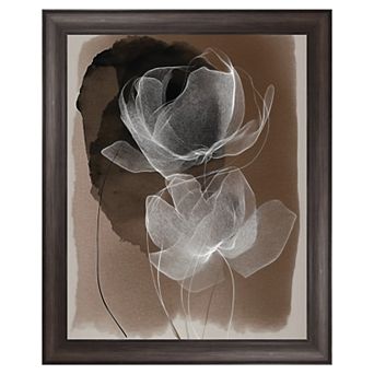 Masterpiece Gossamer Chocolate I Framed Canvas Wall Art