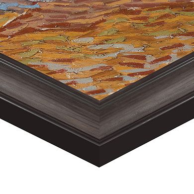 Masterpiece Olive Tree by Vincent Van Gogh Framed Canvas Wall Art