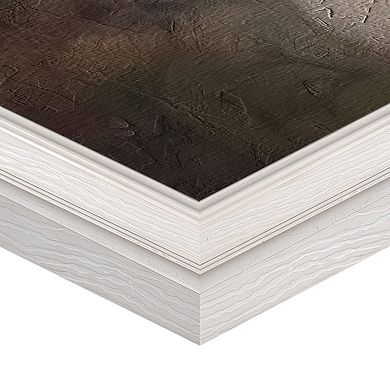 Masterpiece Blush Floral 9 Framed Canvas Wall Art