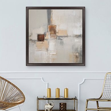 Masterpiece Pure Form Abstract Framed Canvas Wall Art