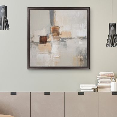 Masterpiece Pure Form Abstract Framed Canvas Wall Art