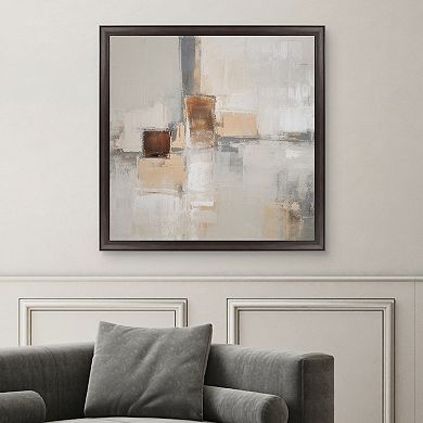 Masterpiece Pure Form Abstract Framed Canvas Wall Art