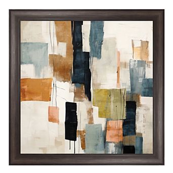 Masterpiece Dreamed Conclusions II Abstract Framed Canvas Wall Art