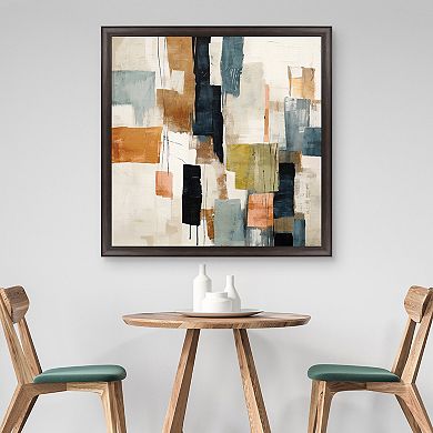 Masterpiece Dreamed Conclusions II Abstract Framed Canvas Wall Art