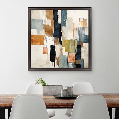 Masterpiece Dreamed Conclusions II Abstract Framed Canvas Wall Art