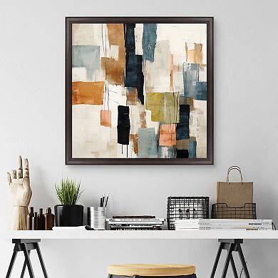 Masterpiece Dreamed Conclusions II Abstract Framed Canvas Wall Art