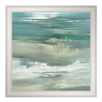 Masterpiece Tranquility I Abstract Framed Canvas Wall Art