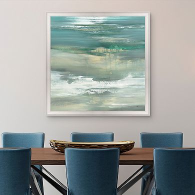 Masterpiece Tranquility I Abstract Framed Canvas Wall Art