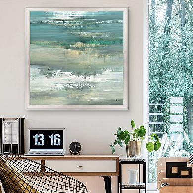 Masterpiece Tranquility I Abstract Framed Canvas Wall Art