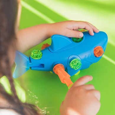 hand2mind Design & Drill Shark Building Set