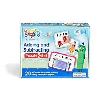 hand2mind Numberblocks Adding & Subtracting 40 pc Puzzle Set