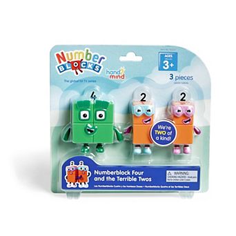 hand2mind 3 pc Numberblocks® Four & The Terrible Twos Set