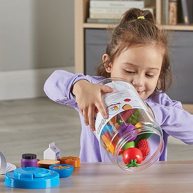 Learning Resources A to Z Mini Foods Educational Playset