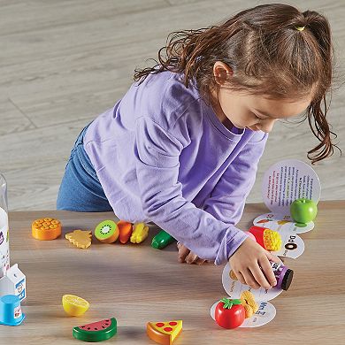 Learning Resources A to Z Mini Foods Educational Playset