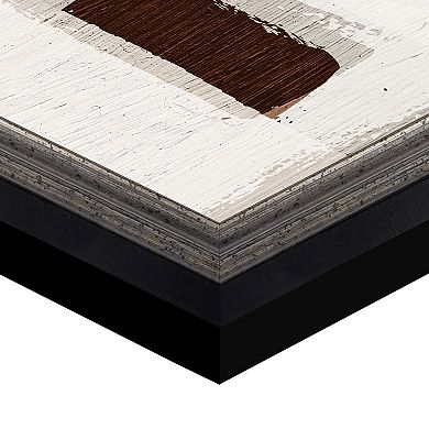 Masterpiece Freeform Chaos III by Amber Sterling Framed Canvas Wall Art