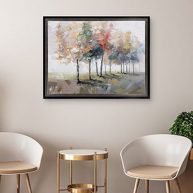 Masterpiece Nature's Palette I Framed Canvas Wall Art