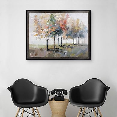 Masterpiece Nature's Palette I Framed Canvas Wall Art