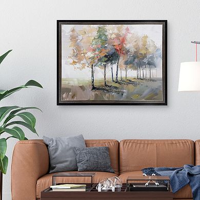 Masterpiece Nature's Palette I Framed Canvas Wall Art