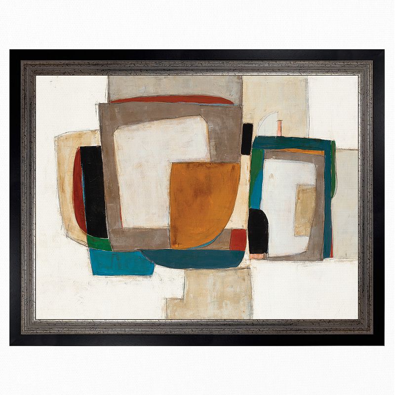 UPC 656741341102 product image for Masterpiece Everything Must Converge II Framed Canvas Wall Art, Beige | upcitemdb.com