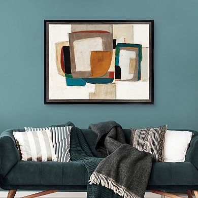 Masterpiece Everything Must Converge II Framed Canvas Wall Art