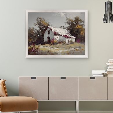 Masterpiece A Slice of Country Frame Canvas Wall Art