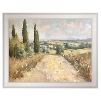 Masterpiece Tall Trees Framed Canvas Wall Art