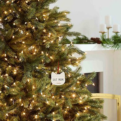 St. Nicholas Square® Cat Mom Ceramic Christmas Ornament 2025