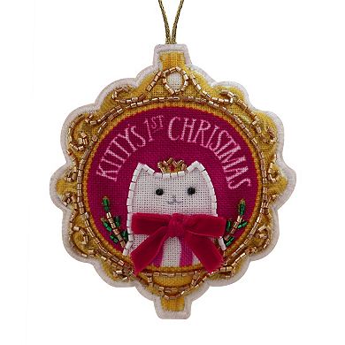 St. Nicholas Square® Kitty's 1st Christmas Ornament
