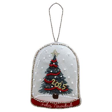 St. Nicholas Square Feliz Navidad 2025 Christmas Ornament