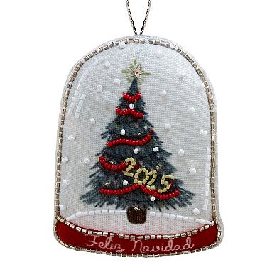 St. Nicholas Square Feliz Navidad 2025 Christmas Ornament