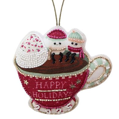 St. Nicholas Square® Happy Holidays Hot Cocoa Christmas Ornament