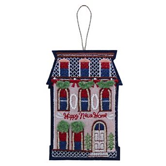St. Nicholas Square® Happy New Home Embroidered Christmas Ornament
