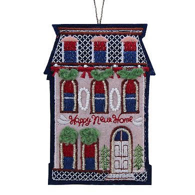 St. Nicholas Square® Happy New Home Embroidered Christmas Ornament
