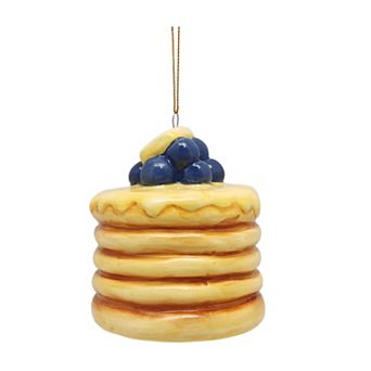 St. Nicholas Square® Ceramic Blueberry Pancakes Christmas Ornament