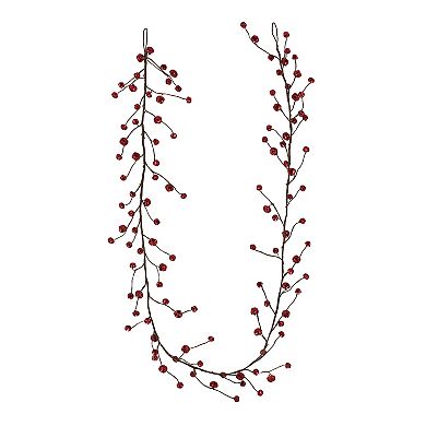 St. Nicholas Square Red Bells Garland