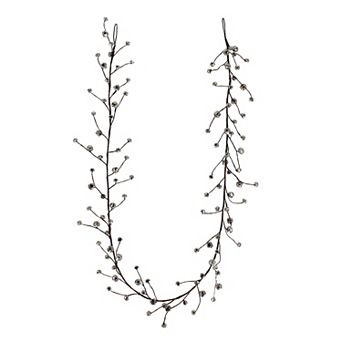 St. Nicholas Square® Silver Finish Bells Garland