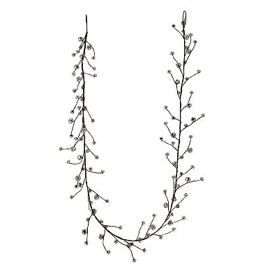 St. Nicholas Square Silver Finish Bells Garland