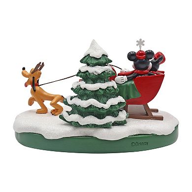 Disney's Mickey Mouse & Minnie Mouse Sleigh Countdown Calendar Table Decor by St. Nicholas Square®