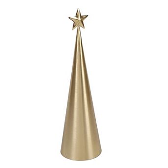 St. Nicholas Square® Gold Finish Christmas Tree Table Decor