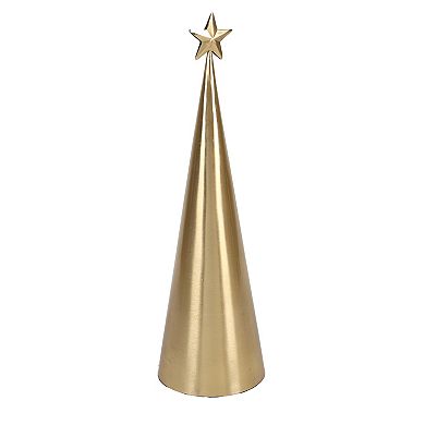 St. Nicholas Square® Gold Finish Christmas Tree Table Decor