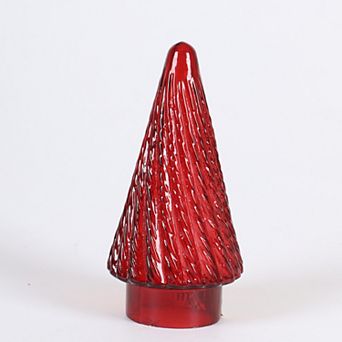 St. Nicholas Square® Glass Christmas Tree Table Decor