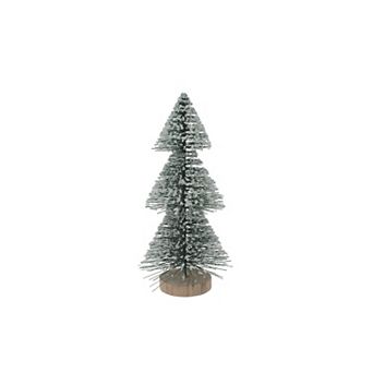 St. Nicholas Square® Large Sisal Snow Flocked Tree Table Decor