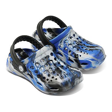 Joybees Active Toddler & Little Kids Marbled Slip-On Clogs