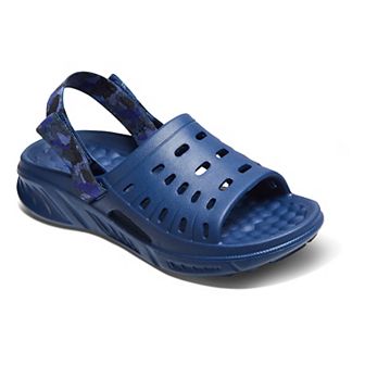 Joybees Trekking Slide Toddler & Little Kids Solid Slip-On Comfort Sandals
