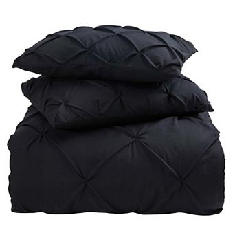 Nestl 3 pc Pinch Pleat Duvet Cover Set