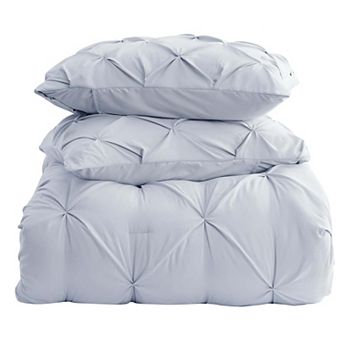 Nestl 3 pc Pinch Pleat Duvet Cover Set