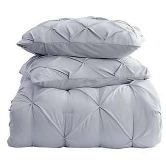 Nestl 3 pc Pinch Pleat Duvet Cover Set