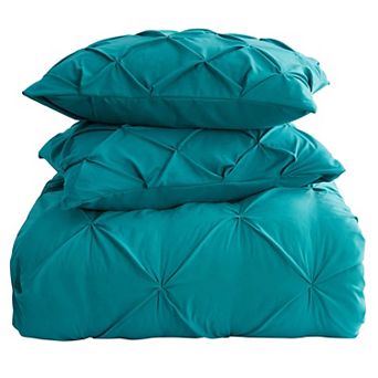 Nestl 3 pc Pinch Pleat Duvet Cover Set